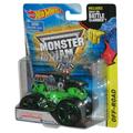 Hot Wheels Monster Jam (2014) Grave Digger Toy Truck #33 w/ Track Ace Tires