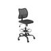 Safco SAF3395BL Extended Height Chair Mesh Back 25in.x25in.x49.50in. Black