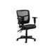 Lorell LLR86201 Managerial MidBack Chair Mesh 27.50in.x27.50in.x40.50in. Black