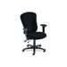 Lorell LLR66153 Managerial Task Chair 26.75in.x26in.x48.25in.51in. Black
