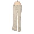 Arizona Jean Company Jeans - Mid/Reg Rise: Ivory Bottoms - Women's Size 3