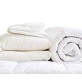 Lancashire Textiles Limited Manufacturers of quilts, pillows and homewares | 3Piece Student Bed Pack Incl.10.5Tog Duvet, PillowS,mattress protector (Single, White)