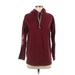 St. John's Bay Pullover Hoodie: Burgundy Tops - Women's Size Small