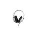 Califone 2924AV Ear-cup Binaural Headphones - Gray, black