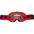 FOX Main Core Jugend Motocross Brille, schwarz-rot