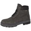 Winterboots TOM TAILOR, Herren, Gr. 40, grau (dunkelgrau), Lederimitat, Textil, sportlich, Schuhe, mit gepolstertem Schaftrand
