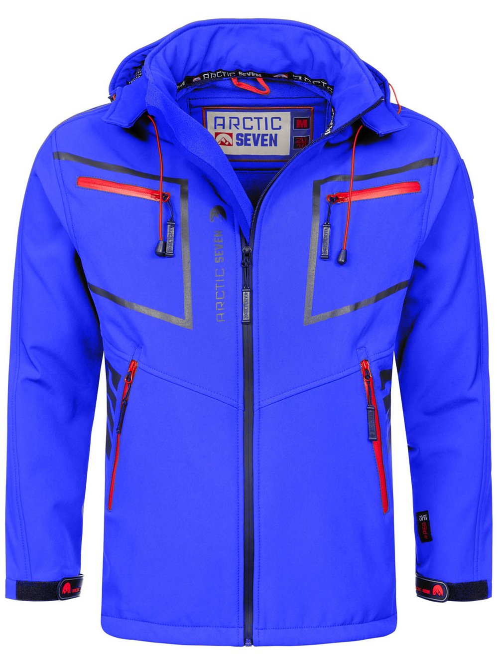 Arctic Seven Softshelljacke Herren blau, S Image