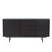 62-inch Wood Sideboard with 3-Drawer and Interior Shelves
