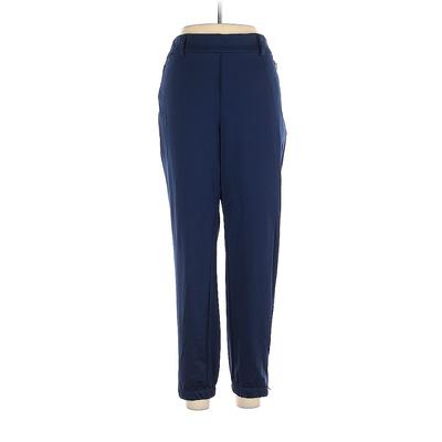 Lands' End Casual Pants - High Rise: Blue Bottoms - Women's Size Medium