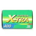 Fujifilm X TRA 400 Color Print Film, 35mm 36 Exposure Color Negative Film, for 135 Cameras