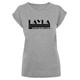 T-Shirt MERCHCODE "Damen Ladies Layla - Limited Edition T-Shirt" Gr. XXL, grau (heathergrey) Herren Shirts T-Shirts