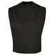Muskelshirt URBAN CLASSICS "Urban Classics Damen Ladies Organic Heavy Pleated Shoulder Top" Gr. XL, schwarz (black) Herren Shirts T-Shirts