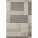 Brown/Gray 117 x 30 x 0.5 in Area Rug - Wade Logan® Burnis Geometric Hand Tufted Wool Area Rug in Dove/Ink Wool | 117 H x 30 W x 0.5 D in | Wayfair