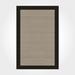 Black 197 x 40 x 0.4 in Area Rug - Rosecliff Heights Brycon Framed Cotton Digital Print Area Rug Metal | 197 H x 40 W x 0.4 D in | Wayfair