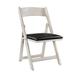 Red Barrel Studio® Dritana Vinyl Padded Stackable Folding Chair Vinyl in Gray | 33 H x 19 W x 21 D in | Wayfair B4AD5DBDCCDA4A5F95F9A1D20D3B7A16