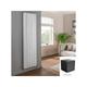 Astute Double Designer Central Heating Radiator - 1800mm x 372mm - Anthracite - Anthracite - Vogue