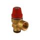 6 Bar Pressure Relief Valve 1/2 Push Fit O-Ring 312007CST - Caleffi