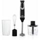 T12077 4-in-1 Multi-Use Hand Blender with Stainless Steel Blades, Chopper, Whisk, Bowl, Beaker, 600W, Black - Tower