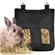 Rabbit Hay Bag Guinea Pig Hay Bag Feeder Bag Hanging Storage Perfect Hay Bag for Small Animals