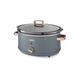 Cavaletto 6.5 litre Slow Cooker Grey - Tower