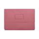 Q-connect - q Connect Document Wallet Pink Foolscap (Pack-50) - Pink