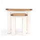 Lovere off-white Nest of Tables - Off-White