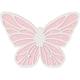 Litecraft - Glow Butterfly Table Lamp led Children's Lighting - Pink, White