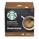 STARBUCKS Dolce Gusto House Blend Americano Coffee Pods - Pack of 12, Brown