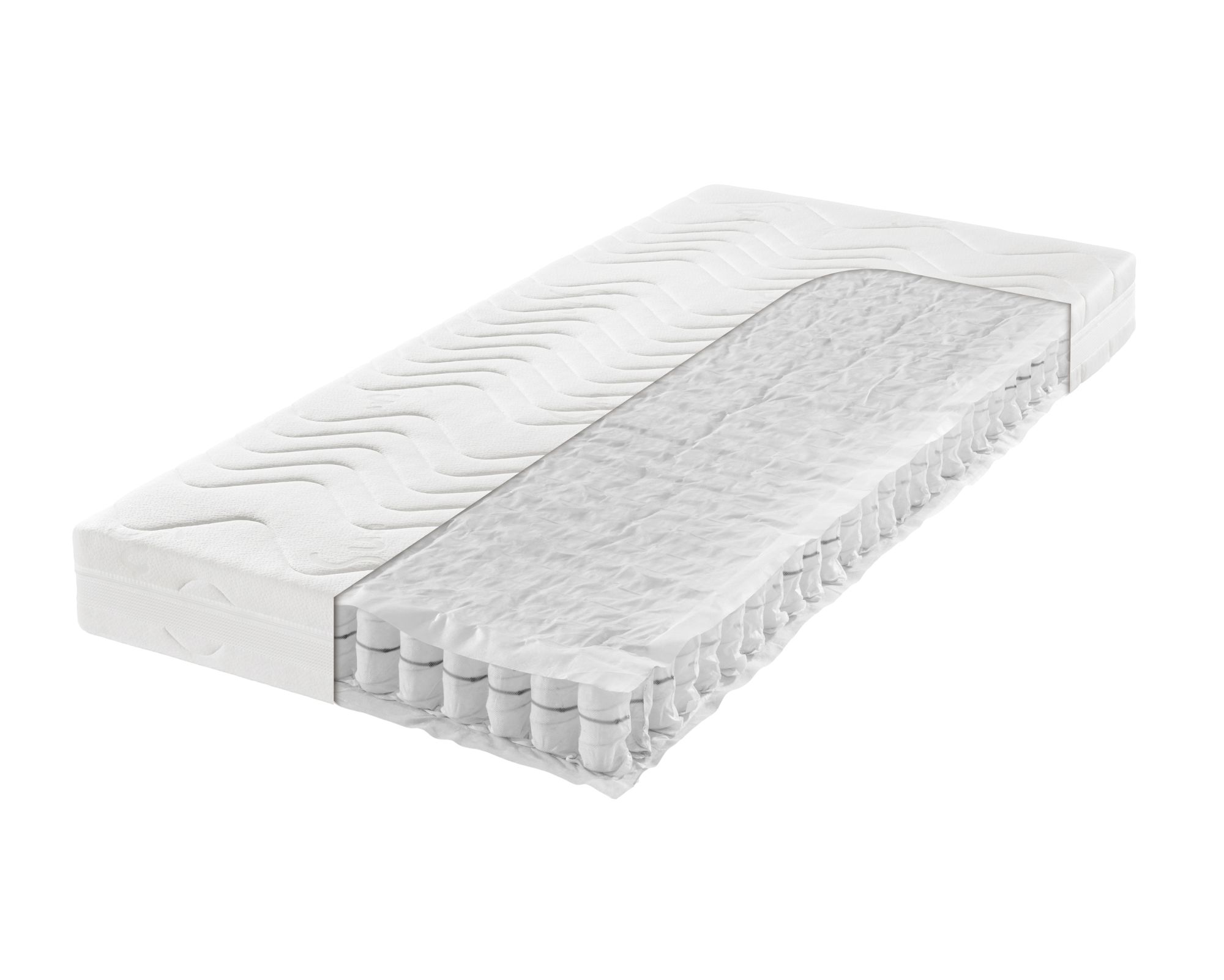 Frankenstolz »Komfort Med T« Tonnentaschenfederkern-Matratze 140x200 cm / H4