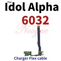 Dock USB pour Alcatel One Touch Idol Alpha 6032 Port de chargement prise de charge Microphone