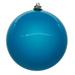 Vickerman 3" Turquoise Pearl UV Drilled Ball Ornament, 12 per bag. - Blue