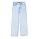 NAME IT Girl's NLFTONEIZZA DNM HW Straight Pant NOOS Jeanshose, Light Blue Denim/Detail:Stonewash, 158