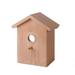 Window Mounted Bird Nesting Box Outdoor See Through Two Way Mirrored Bird House With Suction Cup