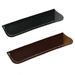 FRCOLOR 2 Pcs Black and Brown PU Leather Pen Protectors Pencil Pouch Pen Basg Pencil Containers Pen Organizers Pen Holders for Office School