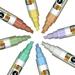 Cohas Liquid Chalk Wet Erase Markers Bullet and Chisel Tip 8 Pastel Colors