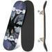 Prxcm Skateboard Complete for Beginners Adults Teens 31 x 8 Milky way galaxy Dry tree Khang chiang mob Maple Double Kick Concave Skateboards