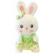Rabbit Doll Toy - Fully Filled Cute Floral Dress Bunny Doll Plushie Bedroom Decoration Soft Plush Rabbit Doll Stuffed Cartoon Animal Toy Birthday Gifts