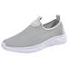 gvdentm Mens Golf Shoes Men Sneakers Casual Tennis Shoes Fashion Sport Running Shoes Road Jogging Sneakers Grey 9.5