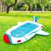 Augper Clearance Home Inflatable Kiddie Pool Sprinkler: Splash Pad for Kids Toddlers Children Ball Pit Shark Baby Wading Pool Outdoor Swimming Pool Summer Water Toys for Boys Girls Dogs