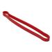 FRCOLOR Flat Latex Elastic Resistance Band for Resistance Training Pilates and Physical Therapy 61x1.9x0.45cm (Red)