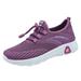 gvdentm Womens Dress Shoes Women s Air Running Shoes Fashion Sport Gym Jogging Tennis Fitness Sneaker Purple 6.5