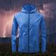 Fnochy Womens Fashion Clearance Rain Jacket Women s Water-proof Breathable Raincoat Women s Windbreaker Long Jacket Lightweight Jacket With Hood Women Rain Parka Outdoor Jacket Rain