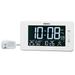 Seiko Clock Radio Table Clock Digital White LED Clock White 126 Ã— 230 Ã— 23mm DL216W