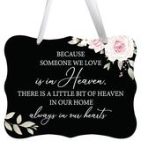 LifeSong Milestones Sympathy Gifts for Loss of Loved One Black Ribbon Sign