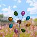 Wind Spinne-r Outdoor Metal Stake Yard Spinners Garden Wind Catcher Wind Mills Garden Windmill Suitable For Decorating Your Patio Law-n & Garden-A