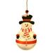 Eastshop Night Lamp Adorable Appearance Creative Shape Non-Glaring Energy-saving Plastic Xmas Tree Cartoon LED Hanging Lamp with Lanyard for Home