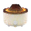 Pompotops Oil Diffusers for Home Volcanic Lava Aromatherapy Machine Home Desktop Humidifier Flame Aromatherapy Machine Home