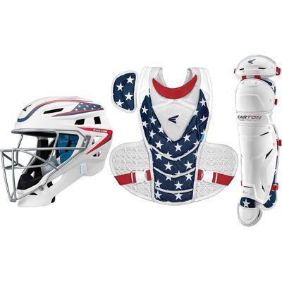 Easton Jen Schro THE VERY BEST Fastpitch Softball Catcher's Box Set Stars/Stripes