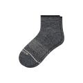 Women's Merino Wool Blend Quarter Socks - Charcoal - Small - Bombas