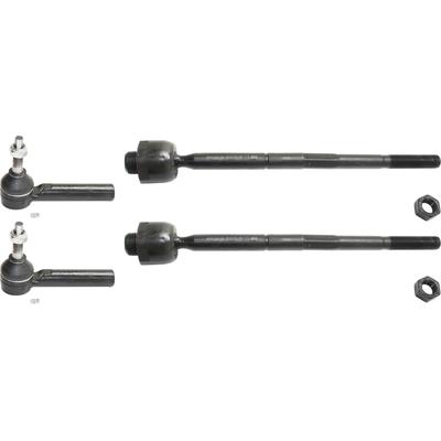 2012 Chevrolet Suburban 1500 Front, Driver and Passenger Side, Inner and Outer Tie Rod End